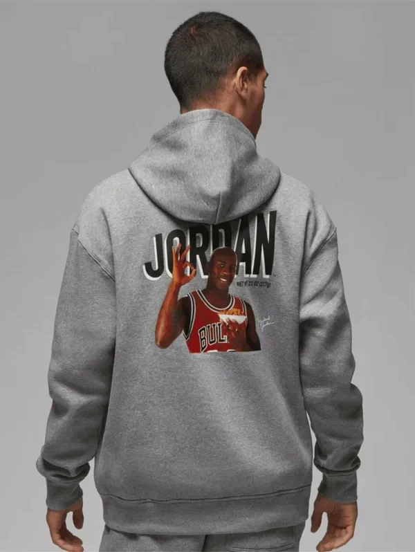 Толстовка Nike Air Jordan OK Logo Hoodie 'Grey' DV7593-091