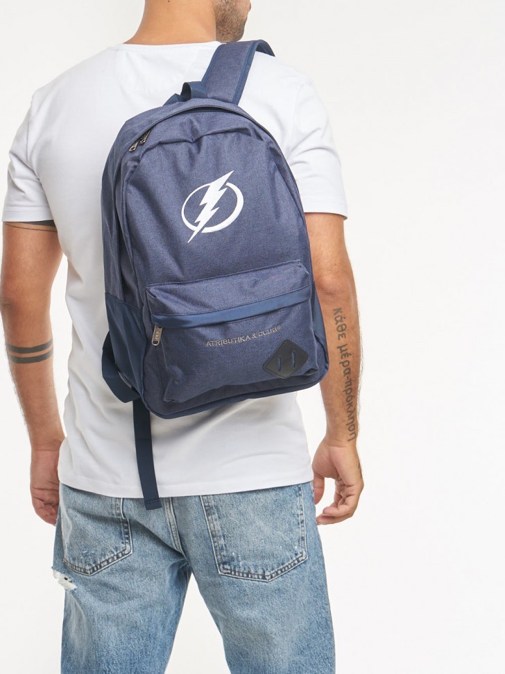 Рюкзак ATRIBUTIKA & CLUB Tampa Bay Lightning, серо-син. 58148