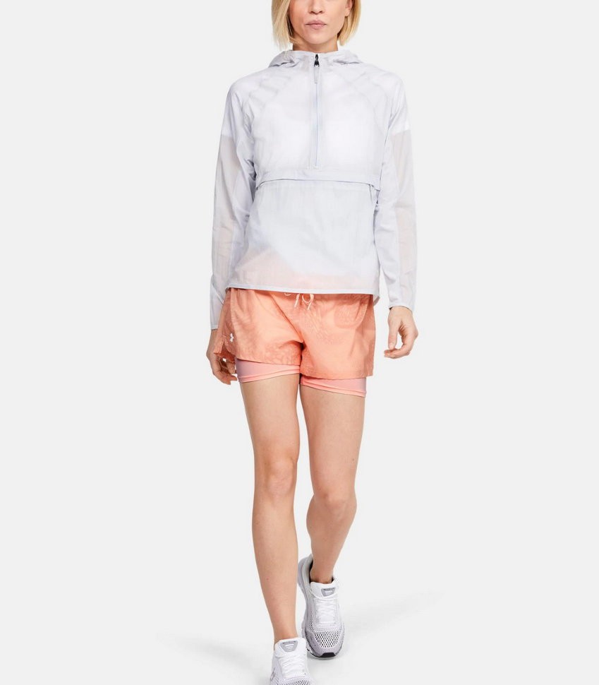 Шорты Under Armour W UA Run SpeedPocket 2-in-1 Weightless Short 1350192-845