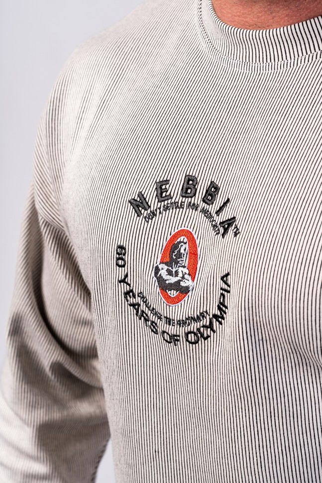 Толстовка Nebbia Oversized Pullover SIGNATURE 797 Grey