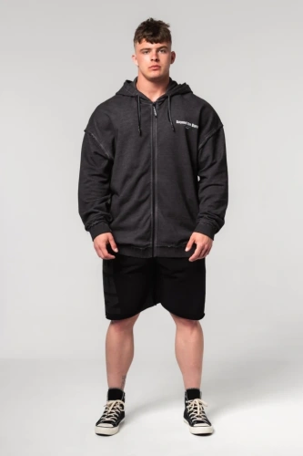 Толстовка Nebbia Washed-off Zip Up Hoodie GYM BRO 362 black