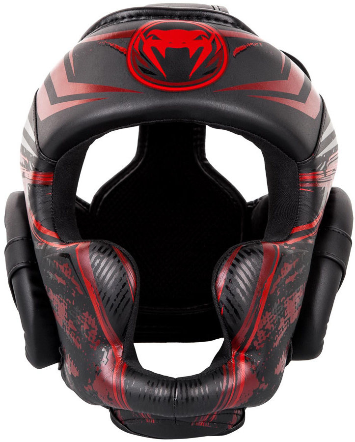 Шлем боксерский Venum Gladiator Black/Red 01327