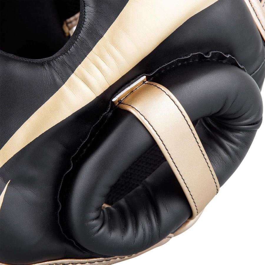 Шлем боксерский Venum Elite Black/Gold 01345