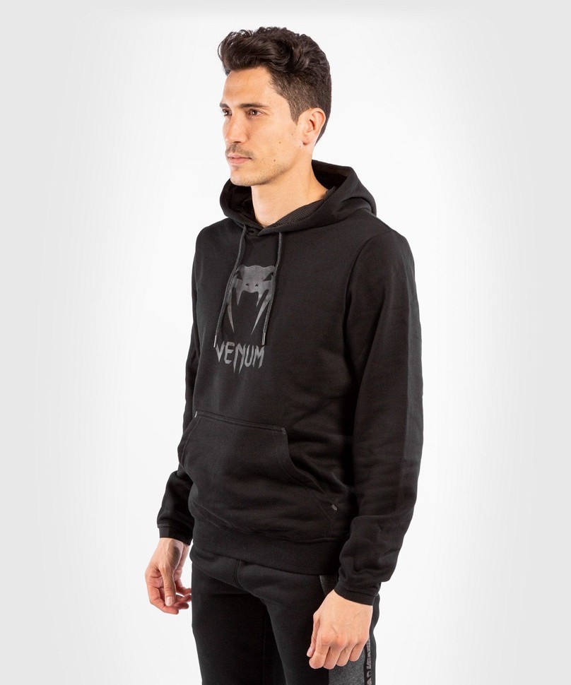 Толстовка Venum Classic Black/Black 04985