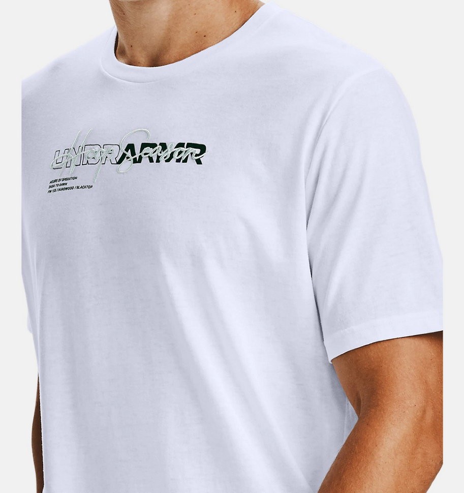 Футболка Under Armour UA UNDR ARMR WORDMARK TEE 1356892-100