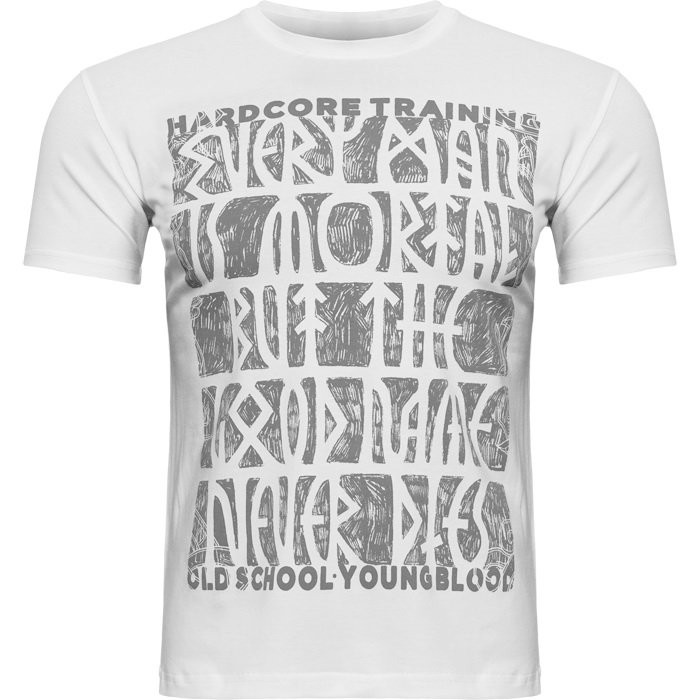 Футболка Hardcore Training Runestone White hctshirt0376