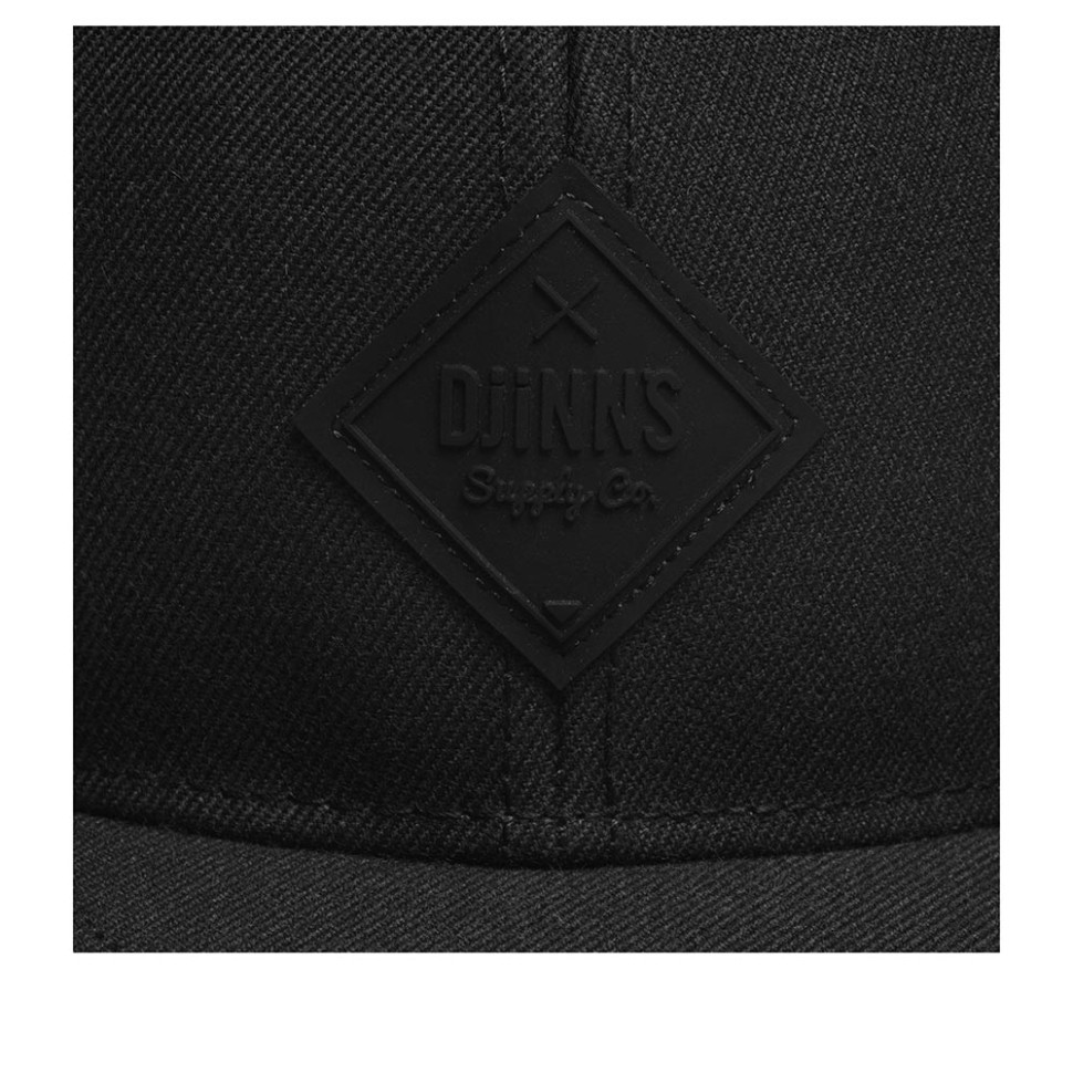 Бейсболка DJINNS 6P SB Monochrome (черный) 50-027-09-00