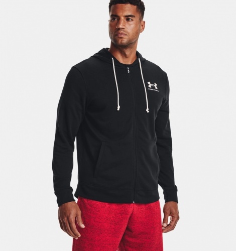 Толстовка Under Armour UA RIVAL TERRY LC FZ 1370409-001