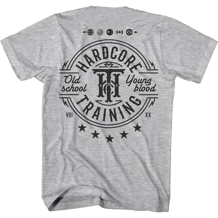 Футболка Hardcore Training Boxing Factory 2 Grey hctshirt0380