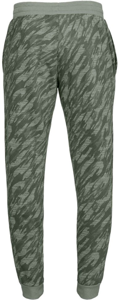 Брюки Under Armour RIVAL FLEECE CAMO JOGGER Moss Green / Moss Green / Black 1322032-492