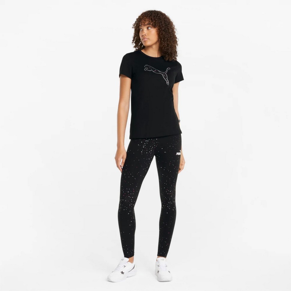 Леггинсы Puma Puma Power High-Waist 7/8 AOP Stardust Leggings 84882901