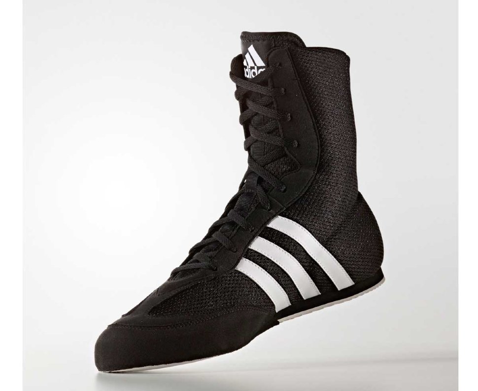 Боксерки Adidas BOX HOG 2 ЧЕРНО-БЕЛЫЕ BA7928