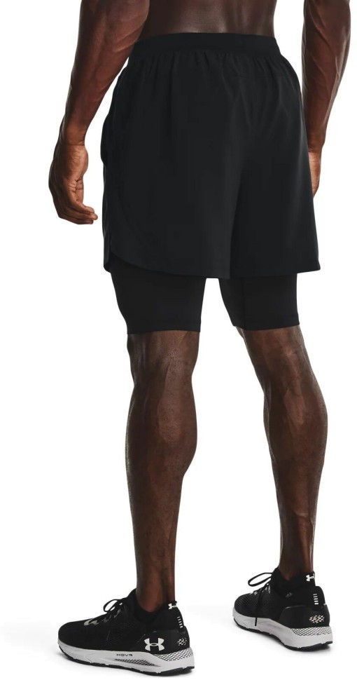 Шорты Under Armour UA LAUNCH 5'' 2-IN-1 SHORT-BLK 1372631-001