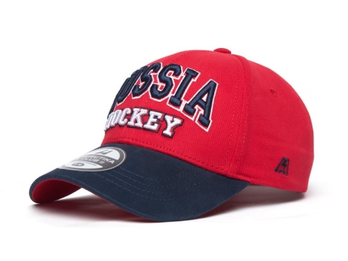 Бейсболка ATRIBUTIKA & CLUB Россия, красн.-син. 10281