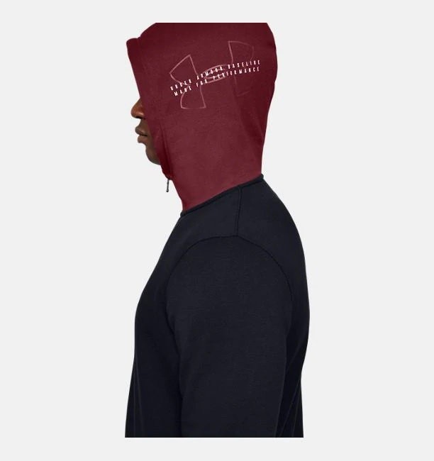 Толстовка Under Armour UA BASELINE FLEECE FZ HOOD 1343006-002