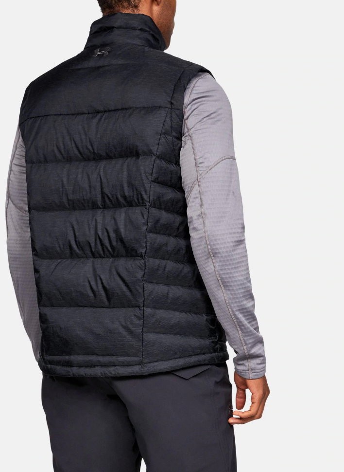 Жилет Under Armour Down Sweater Vest- WARM Black / Black / Charcoal 1323835-001