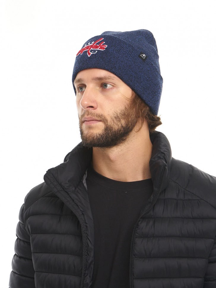 Шапка ATRIBUTIKA & CLUB Washington Capitals, син.меланж 59330