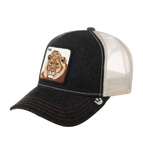 Бейсболка GOORIN BROTHERS Animal Farm King 101-0388 (темно-серый) 91-648-05-00