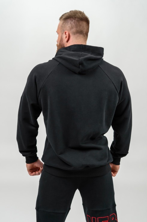 Толстовка Nebbia Long Pullover Hoodie LEGACY 704 Black