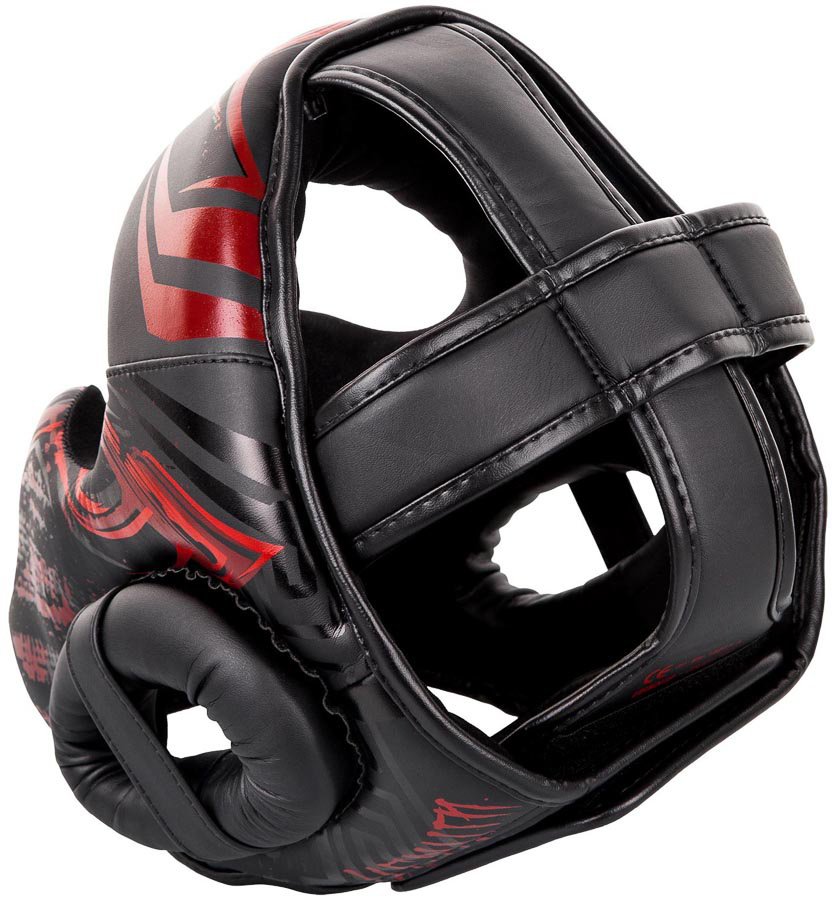 Шлем боксерский Venum Gladiator Black/Red 01327