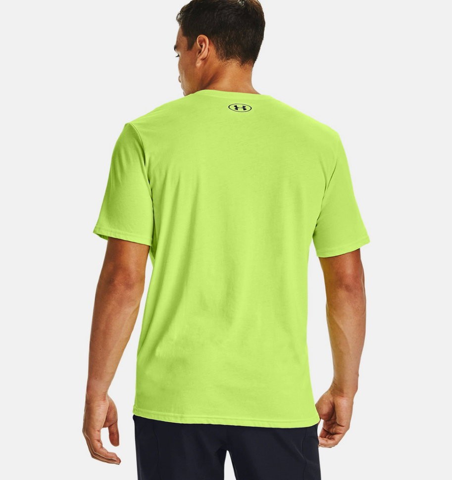 Футболка Under Armour UA SPORTSTYLE LOGO SS-GRN 1329590-291