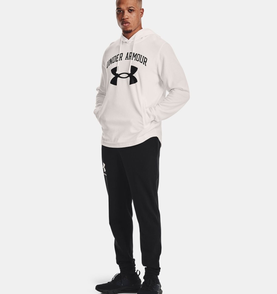 Толстовка Under Armour UA RIVAL TERRY BIG LOGO HD 1361559-112