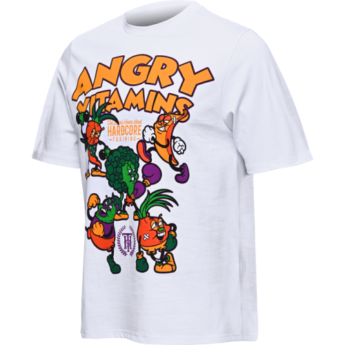 Футболка Hardcore Training Angry Vitamins White Oversized Fit 3.0 hctshirt0471