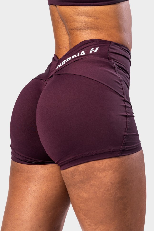 Шорты Nebbia V-shaping Belt Shorts STRONG BEAUTY 428 Red
