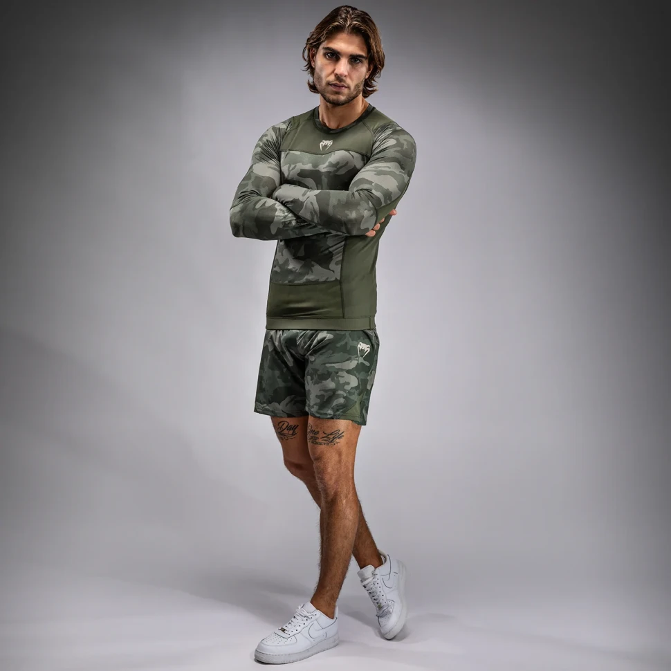Рашгард Venum G-Fit Air Men's L-S Rashguard - Army Camo Ven05008-534