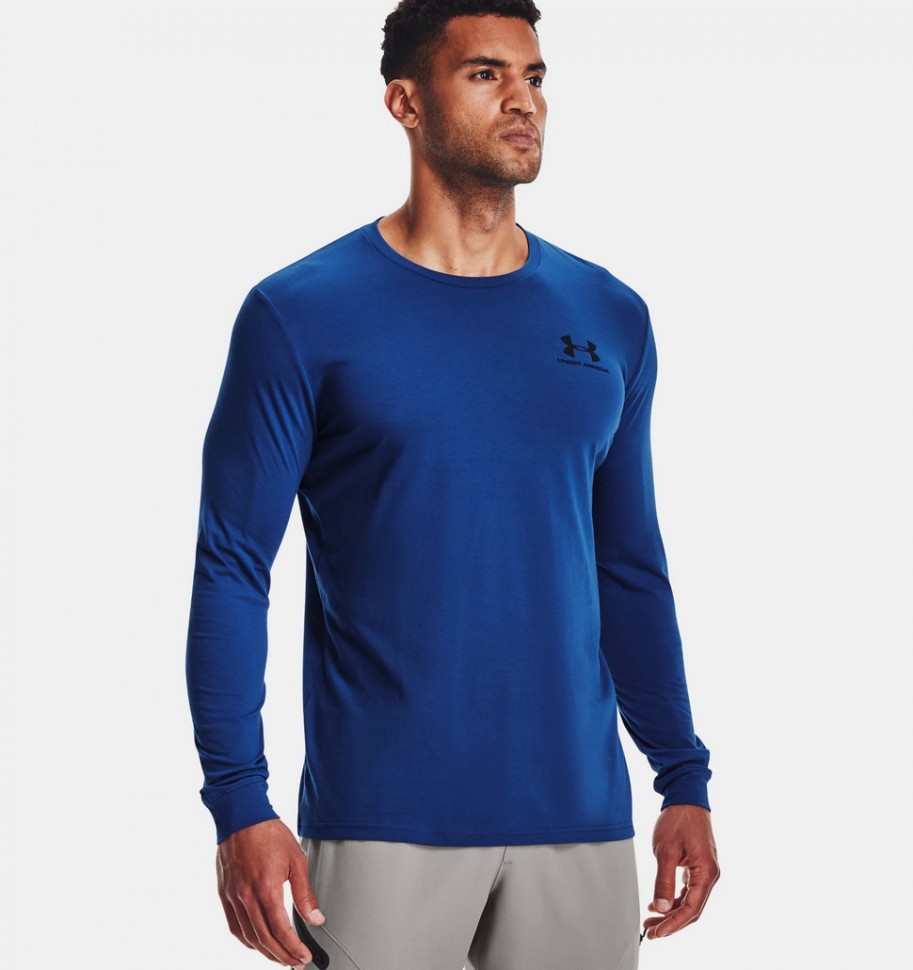 Лонгслив Under Armour UA SPORTSTYLE LEFT CHEST LS 1329585-432