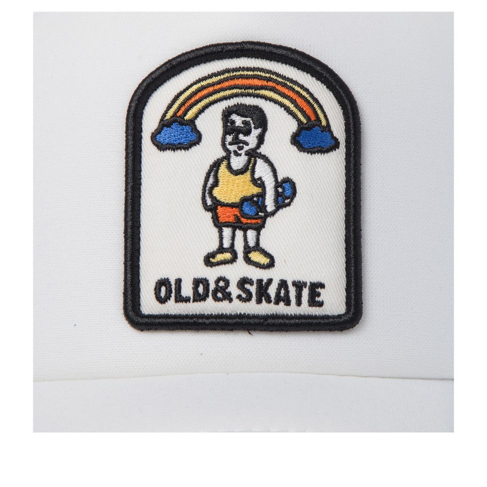 Бейсболка COASTAL HFT Old Skate (белый) (ONE) 50-260-17-00