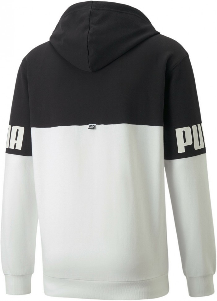 Толстовка Puma Puma Power Colorblock Full-Zip Hoodie TR 84739001