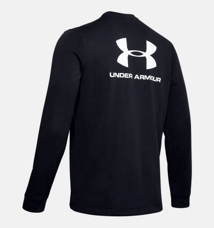 Футболка с длинным рукавом Under Armour SPORTSTYLE TERRY LOGO CREW 1355629-001
