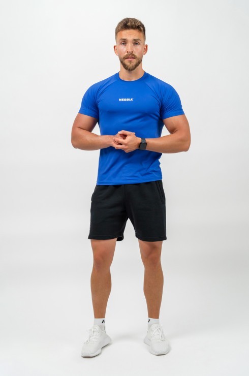 Футболка Nebbia Workout Compression T-shirt PERFORMANCE 339 Blue