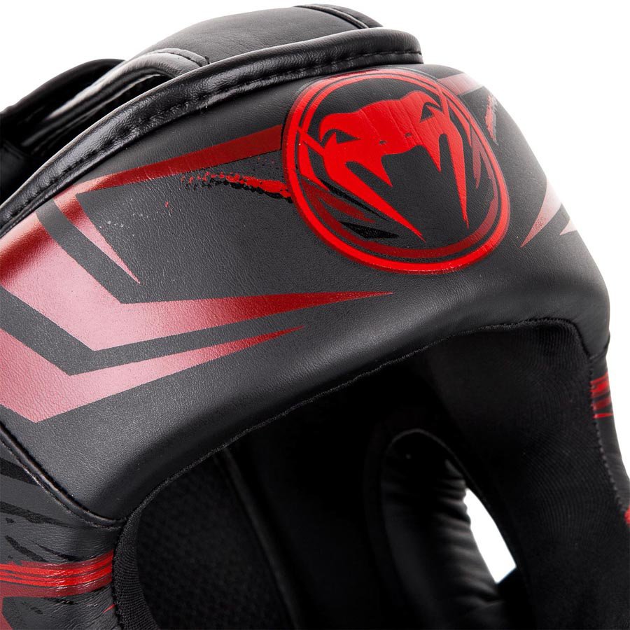 Шлем боксерский Venum Gladiator Black/Red 01327