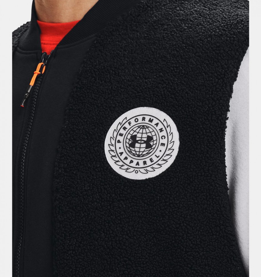 Ветровка Under Armour (Бомбер) UA RIVAL FLC ALMA MATER BMBR 1366300-001