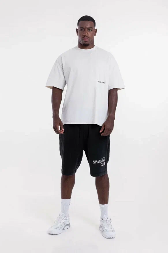 Шорты Boxraw Sparring Club Cotton BXRW-SPCLSH-Black