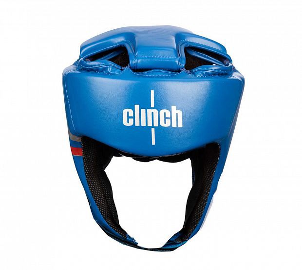 Шлем боксерский Clinch Olimp Dual C113синий