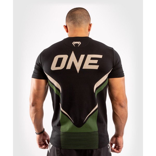 Футболка Venum ONE FC Impact Black/Khaki 01839