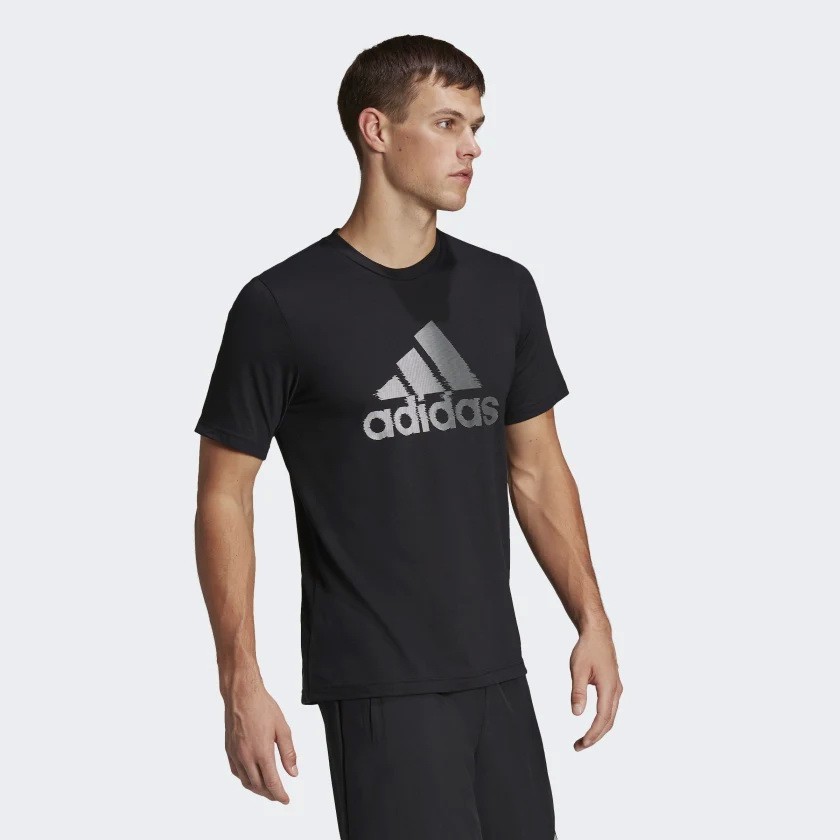 Футболка Adidas D2M LOGO TEE HF7212