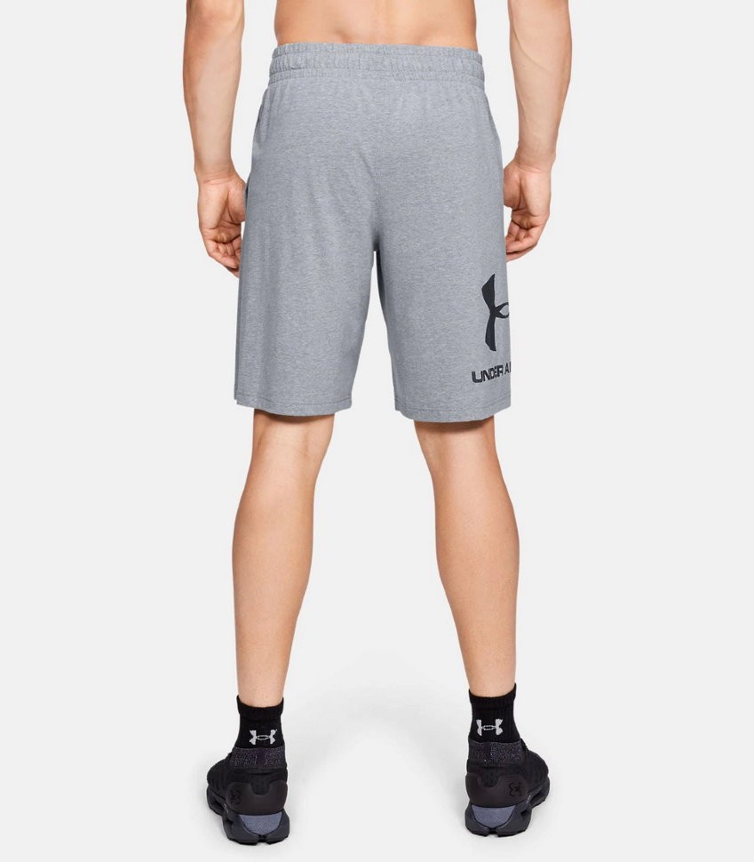 Шорты Under Armour SPORTSTYLE GRAPHIC SHORT Steel Light Heather /  / Black 1329300-035