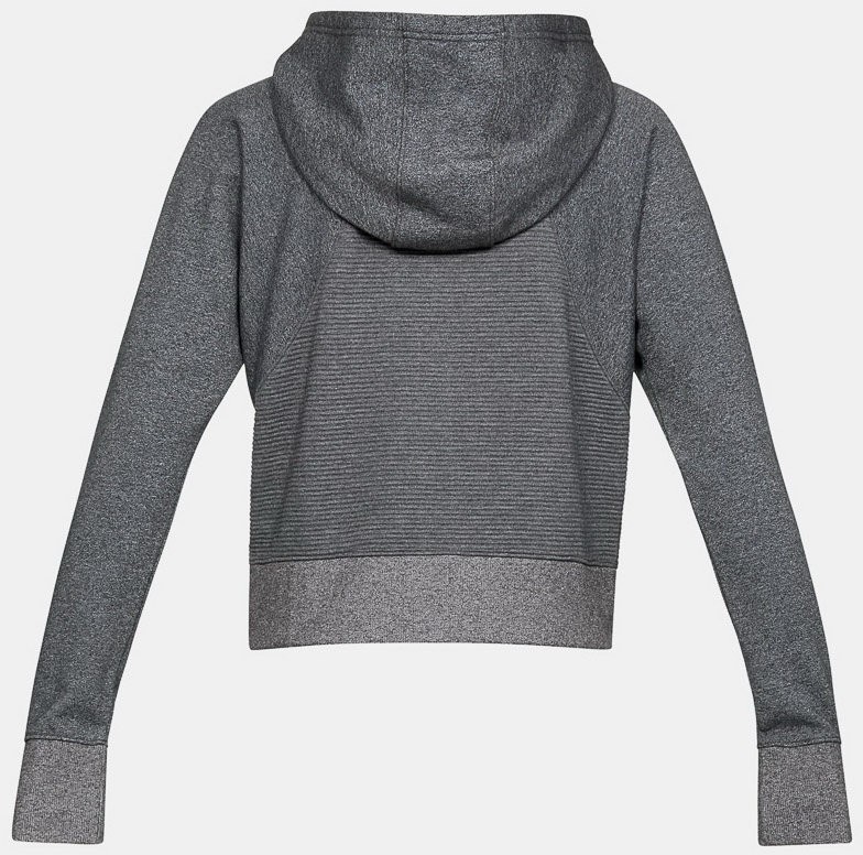 Толстовка Under Armour Ottoman Fleece FZ-WM Graphic Charcoal Light Heather / White 1321182-019