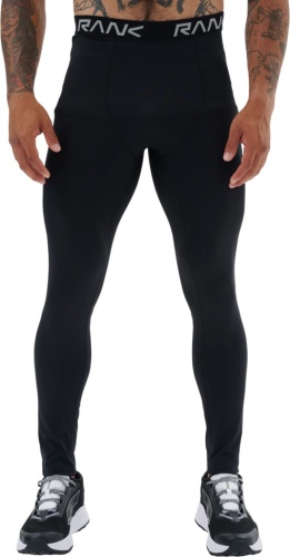 Термобелье (низ) RANK Man, HEAT-TEX Compression Leggings, Black/White 1001009-002