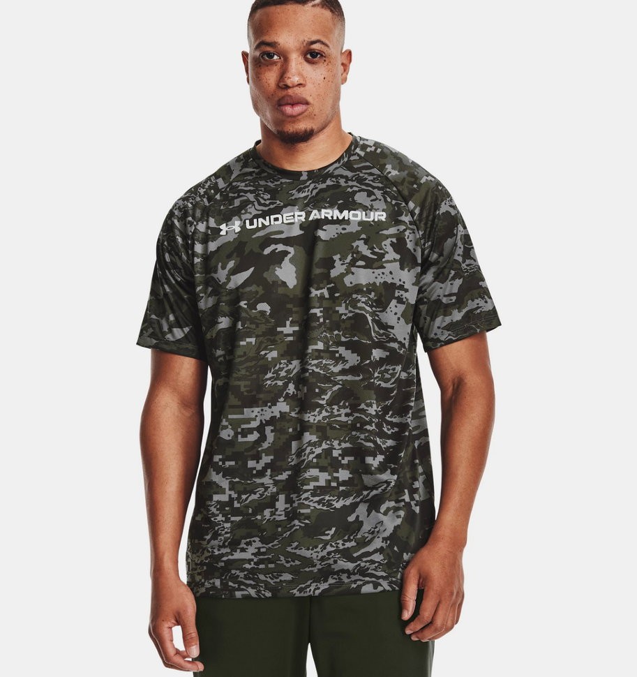 Футболка Under Armour UA TECH ABC CAMO SS 1361698-013