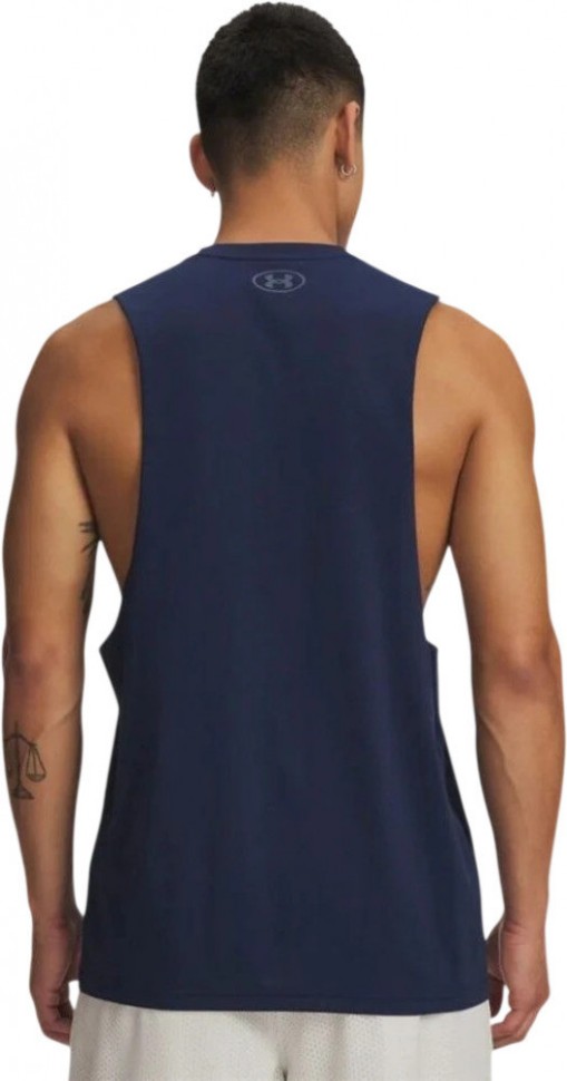 Майка Under Armour UA LEFT CHEST CUT OFF TANK 1329286-409
