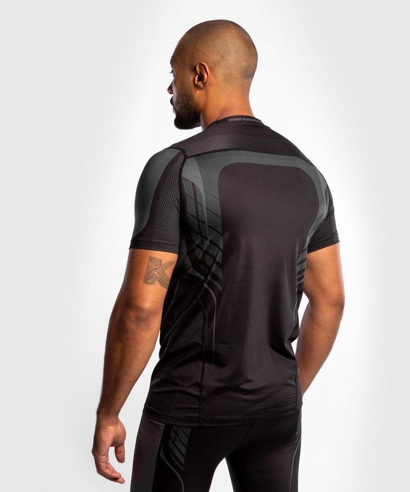Футболка Venum Athletics Dry Tech Black/Gold 05015