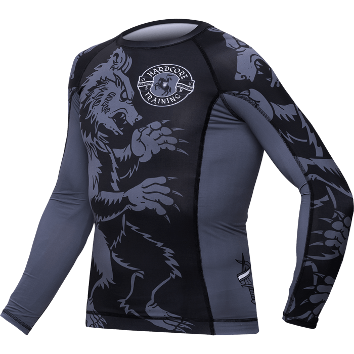Рашгард Hardcore Training Heraldry Black LS hctrash0324