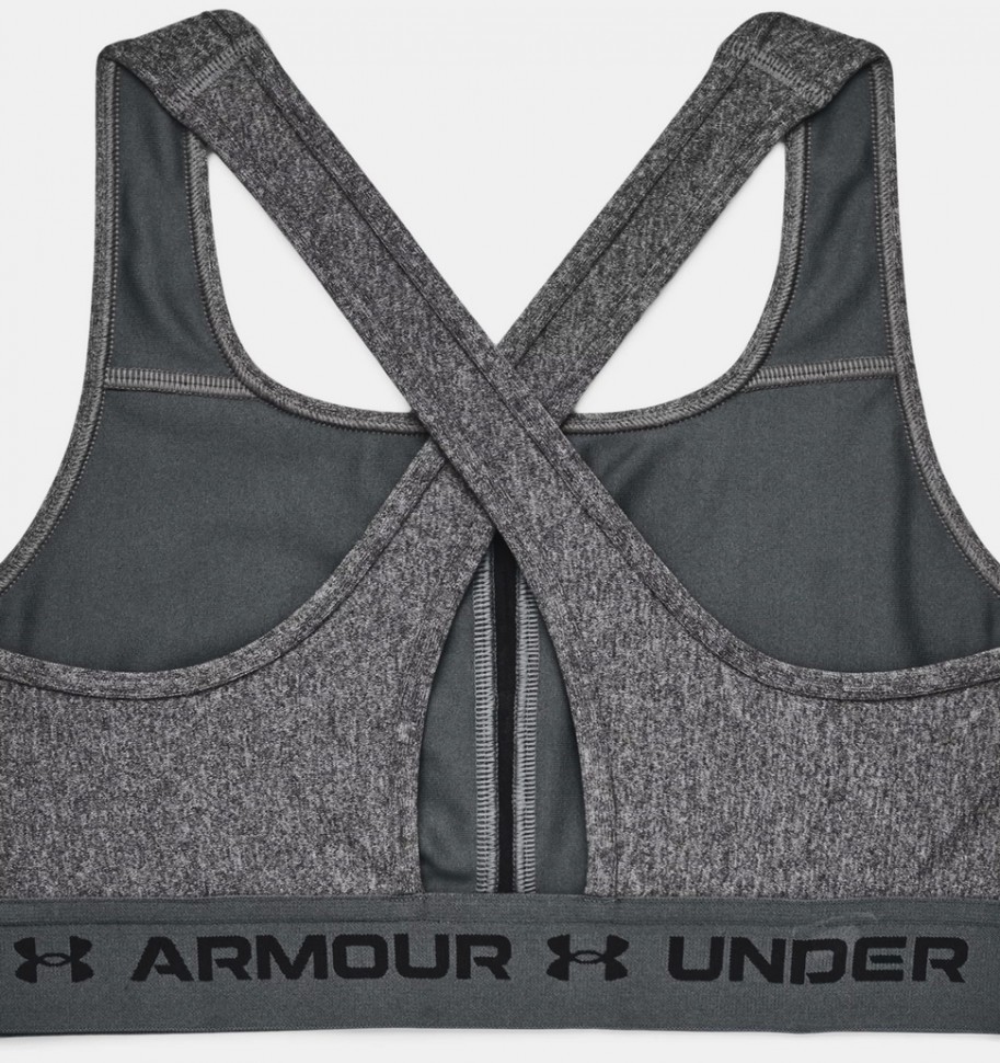Бра Under Armour UA Crossback Mid Heather Bra 1361036-019