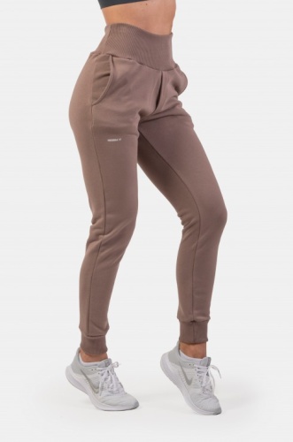 Брюки Nebbia IHigh-Waist Loose Fit Sweatpants “Feeling Good” 409  Brown