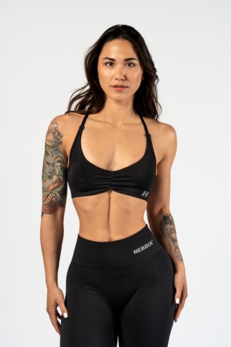 Топ Nebbia Medium-Support Sports Bra TOTALLY SEAMLESS 305 Black